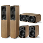 Q Acoustics QA 5040 5010 5090 Orzech Zestaw Kina Domowego 5.0 Salon Poznań Wrocław w sklepie internetowym audionet.pl 