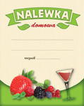 Etykieta NALEWKA DOMOWA "OWOCE CIEMNE" w sklepie internetowym WinoHobby