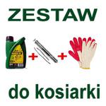 * ZESTAW: olej do kosiarki + odsysarka + rękawice robocze w sklepie internetowym OlejeSamochodowe.com.pl