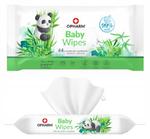 Chusteczki nawilżone AQUA 99% wodne OPHARM Baby Wipes 64 szt w sklepie internetowym Medical Promo