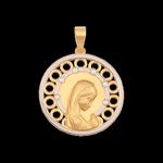 Złoty medalik - Matka Boska pr.585 (14K) w sklepie internetowym Goldlux24.pl