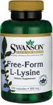 L- Lizyna HCL aminokwas 500mg L- Lysine Free Form 100 kapsułek SWANSON w sklepie internetowym biogo.pl