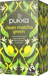 Herbata Clean Matcha Green Bio 20 saszetek Pukka w sklepie internetowym biogo.pl