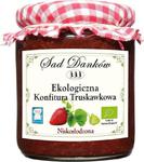 KONFITURA TRUSKAWKOWA NISKOSŁODZONA BIO 270 g - SAD DANKÓW w sklepie internetowym biogo.pl