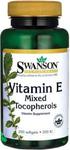 Witamina E 200IU mieszanka tokoferoli Vitamin E Mixed Tocopherols 250 kapsułek SWANSON w sklepie internetowym biogo.pl