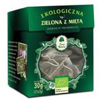 HERBATA ZIELONA Z MIĘTĄ PIRAMIDKI BIO (15 x 2 g) - DARY NATURY w sklepie internetowym biogo.pl