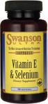 Witamina E + Selen Vitamin E + Selenium 90 kapsułek SWANSON w sklepie internetowym biogo.pl