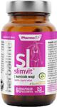 Slimvit kontrola wagi z dodatkiem BioPerine 60 kapsułek Vcaps PharmoVit Herballine w sklepie internetowym biogo.pl