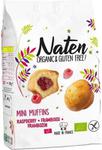 MINI MUFFINKI Z NADZIENIEM MALINOWYM BEZGLUTENOWE BIO 200 g - NATEN w sklepie internetowym biogo.pl