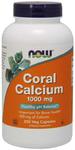 Wapno Koralowe Coral Calcium Wapno z Koralowca 1000 mg 250 kapsułek NOW FOODS w sklepie internetowym biogo.pl