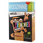 Płatki Crunchies żytnio-owsiane z cynamonem RODZINNE, Milzu! BIO, 450g w sklepie internetowym biogo.pl