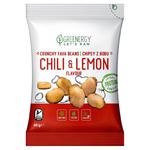 Chipsy z bobu o smaku "Chilli z cytryną" Greenergy, 60g w sklepie internetowym biogo.pl