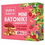 Mini batoniki z nerkowców a'la tarta malinowa 102 g zestaw 14 szt w sklepie internetowym biogo.pl