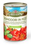 POMIDORY KROJONE Z BAZYLIĄ BIO 400 g (240 g) (PUSZKA) - LA BIO IDEA w sklepie internetowym biogo.pl