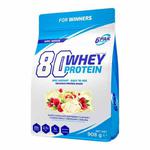 6PAK 80 Whey Protein 908g o smaku białej czekolady z malinami w sklepie internetowym biogo.pl