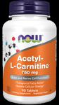 Acetylo-l-karnityna 750 mg (90 tabl.) NOW FOODS w sklepie internetowym biogo.pl