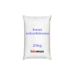 Kwas L-askorbinowy. Witamina C. Czysty min. 99,5% 25kg BIOMUS w sklepie internetowym biogo.pl