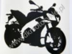 NAKLEJKA JESTEM MOTOCYKLISTĄ MOTOCYKL NA SAMOCHÓD w sklepie internetowym Dk motocykle