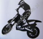 NAKLEJKA JESTEM MOTOCYKLISTĄ MOTOCYKL NA SAMOCHÓD CROSS 1 w sklepie internetowym Dk motocykle