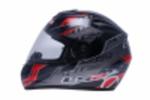 KASK LS2 FF350.1 EYES BLACK RED SILVER w sklepie internetowym Dk motocykle