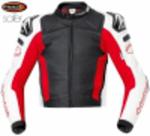 KURTKA SKÓRZANA Sportowa HELD Safer Garb Hit 2013 Black Red w sklepie internetowym Dk motocykle