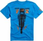 FOX KOSZULKA T-SHIRT Dziecięcy RIOT RACE BLUE Hit 2013 w sklepie internetowym Dk motocykle