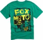 FOX KOSZULKA T-SHIRT Dziecięcy UPPER VISION Green Hit 2013 w sklepie internetowym Dk motocykle