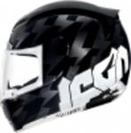 Kask ICON AIRMADA STACK Czarny deflektor, docisk szyby, antifog, zapięcie DD w sklepie internetowym Dk motocykle