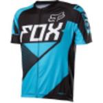 KOSZULKA ROWEROWA FOX LIVEWIRE RACE LIGHT BLUE na zamek w sklepie internetowym Dk motocykle