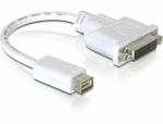 Delock adapter mac DVI mini->DVI-D (24+1) C1032027 w sklepie internetowym Frikomp.pl