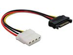 Delock kabel SATA zasilający (M)->MOLEX(F) 15CM C1032083 w sklepie internetowym Frikomp.pl