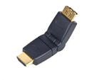 Adapter HDMI(F) -> HDMI(M) kątowy regulowany w sklepie internetowym Frikomp.pl