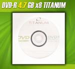 DVD-R Titanum [ koperta 1 | 4.7GB | 8x ] C9740043 w sklepie internetowym Frikomp.pl