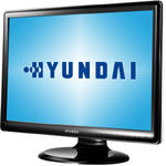 Hyundai Monitor LCD-TV W220T 22'' wide z tunerem TV, 5ms HDMI głośniki czarny C6100183 w sklepie internetowym Frikomp.pl
