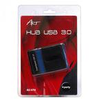 ART HUB USB AU-07H 3.0 4/1 zasilacz + kabel w sklepie internetowym Frikomp.pl