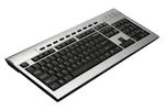 KEYBOARD OMEGA OK 160 MULTIMEDIA SILVER/BLACK PS2/USB w sklepie internetowym Frikomp.pl