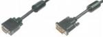 Kabel monitorowy DVI-I dual link - VGA, 2xferryt, 2m w sklepie internetowym Frikomp.pl
