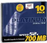 PLATINUM CD-R 700MB 52X KOPERTA*10 w sklepie internetowym Frikomp.pl