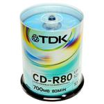 TDK CD-R 700MB 52X CAKE*100 w sklepie internetowym Frikomp.pl