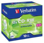 VERBATIM CD-RW 700MB 8-12X JEWEL CASE*10 43148 w sklepie internetowym Frikomp.pl