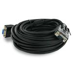 Kabel monitorowy SVGA D-SUB 15M/15F ferryt w sklepie internetowym Frikomp.pl