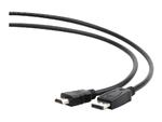 GEMBIRD CC-DP-HDMI-10M Gembird kabel DisplayPort (M) -> HDMI (M) 10m w sklepie internetowym CTI Store