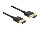 DELOCK 84773 Delock Kabel High Speed HDMI with Ethernet HDMI AM > HDMI AM 3D 4K 2m Slim w sklepie internetowym CTI Store