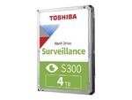 TOSHIBA S300 Surveillance HDD 4TB 3.5inch SATA 5400rpm 256MB 24/7 3yr BULK w sklepie internetowym CTI Store