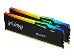 KINGSTON 16GB 5600MHz DDR5 CL40 DIMM Kit of 2 FURY Beast RGB w sklepie internetowym CTI Store