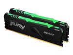 KINGSTON 32GB 2666MHz DDR4 CL16 DIMM Kit of 2 FURY Beast RGB w sklepie internetowym CTI Store