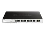 D-LINK 24-Port Layer2 PoE Gigabit Smart Managed Switch dlink green 3.0 24x 10/100/1000Mbit/s TP PoE Port with 802.3at up to 30 Watt w sklepie internetowym CTI Store