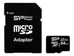 SILICON POWER Karta Pamięci Micro SDXC 64GB Class 10 Elite UHS-1 +Adapter w sklepie internetowym CTI Store