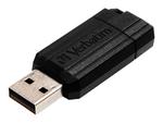 VERBATIM 49064 Verbatim USB DRIVE 2.0 PINSTRIPE 32GB BLACK MIN. READ 10MB/SEC MIN. WRITE 4MB/SE w sklepie internetowym CTI Store