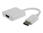 GEMBIRD A-DPM-HDMIF-002-W Gembird adapter Displayport(M) -> HDMI(F) (24+5) 10cm w sklepie internetowym CTI Store